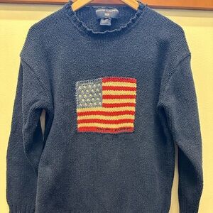 Ralph Lauren Flag Sweater M